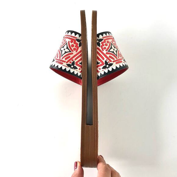 Louis Vuitton Crafty Lock It LV Monogram Slides Mules Flats Sandals 36 - Picture 6 of 11